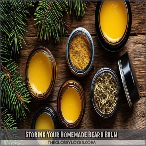 Storing Your Homemade Beard Balm