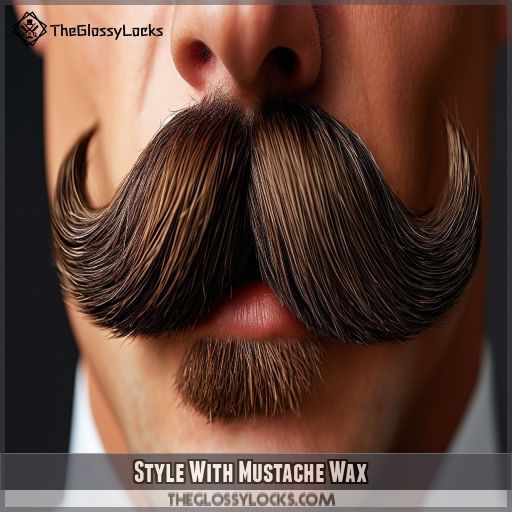 Style With Mustache Wax