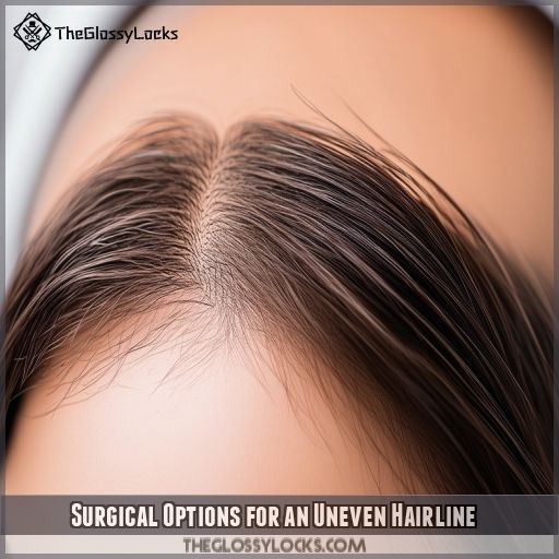 Surgical Options for an Uneven Hairline