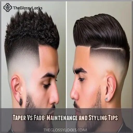 Taper Vs Fade: Maintenance and Styling Tips