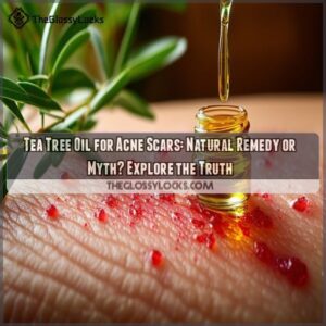 tea tree oil for acne scars