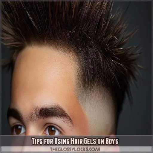 Tips for Using Hair Gels on Boys