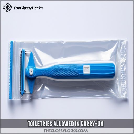 Toiletries Allowed in Carry-On