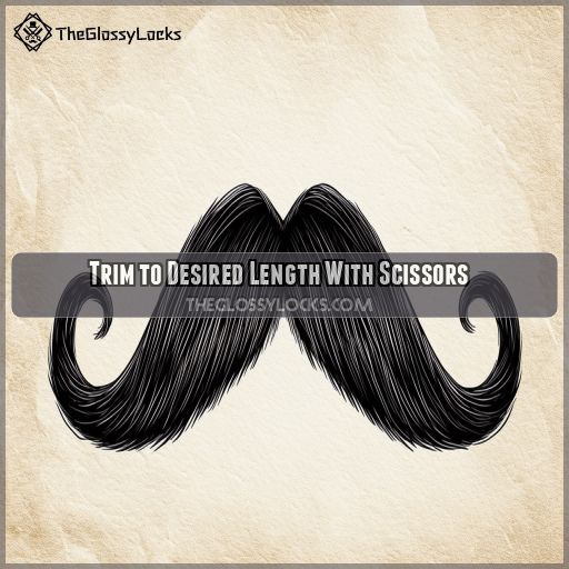 Trim to Desired Length With Scissors