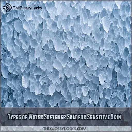 Types of Water Softener Salt for Sensitive Skin