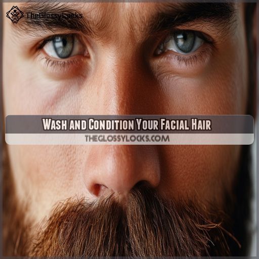 Wash and Condition Your Facial Hair