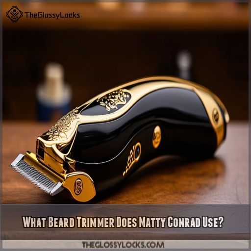What Beard Trimmer Does Matty Conrad Use