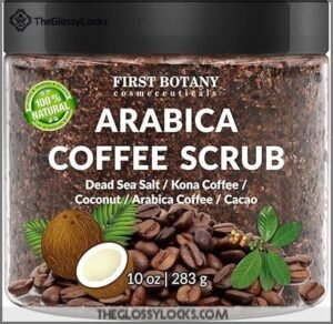 100% Natural Arabica Coffee Scrub