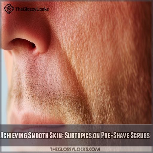 Achieving Smooth Skin: Subtopics on Pre-Shave Scrubs
