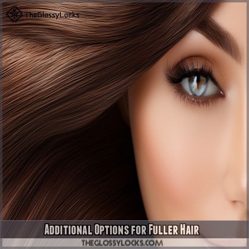Additional Options for Fuller Hair
