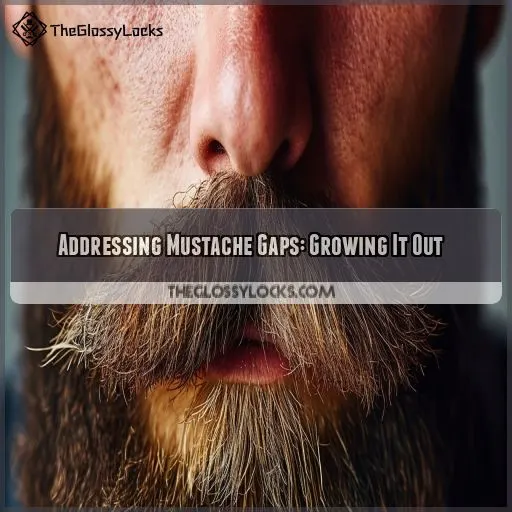 Addressing Mustache Gaps: Growing It Out