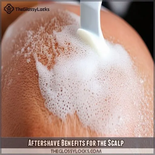 Aftershave Benefits for the Scalp