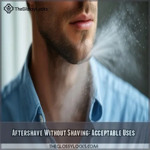 Aftershave Without Shaving: Acceptable Uses