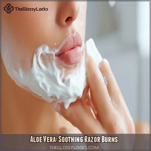 Aloe Vera: Soothing Razor Burns