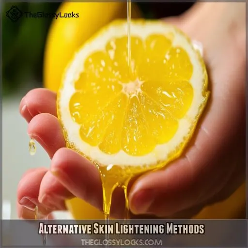 Alternative Skin Lightening Methods