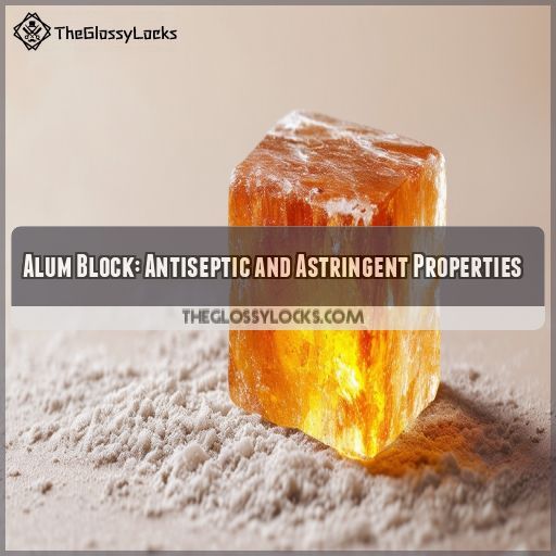 Alum Block: Antiseptic and Astringent Properties