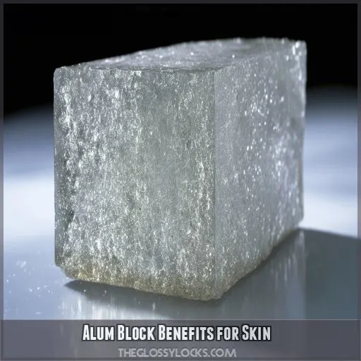 Alum Block Benefits for Skin