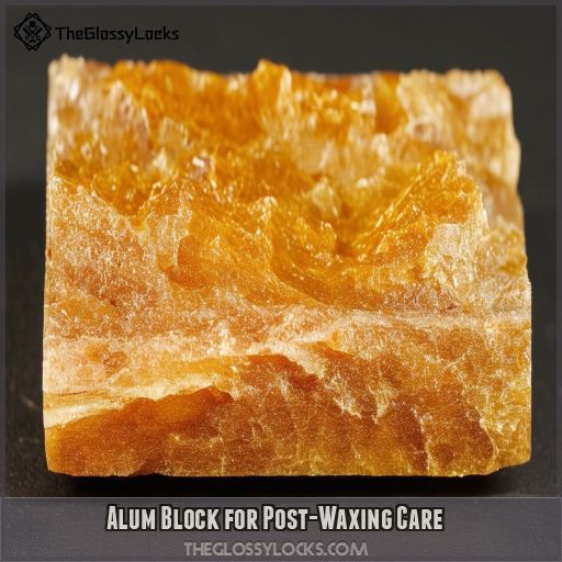 Alum Block for Post-Waxing Care