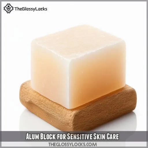 Alum Block for Sensitive Skin Care