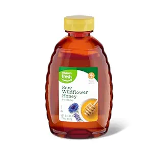 Amazon Fresh, Raw Wildflower Honey,