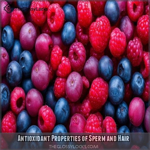 Antioxidant Properties of Sperm and Hair