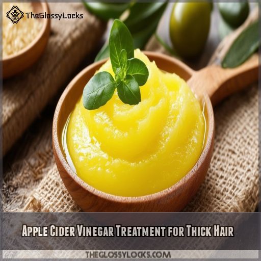 Apple Cider Vinegar Treatment for Thick Hair