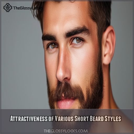 Attractiveness of Various Short Beard Styles