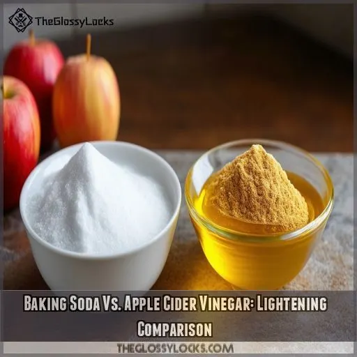 Baking Soda Vs. Apple Cider Vinegar: Lightening Comparison