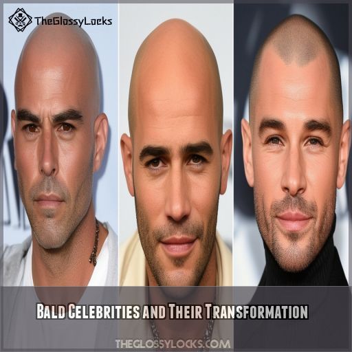 Bald Celebrities and Their Transformation