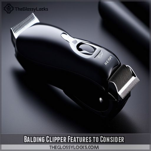 Balding Clipper Features to Consider