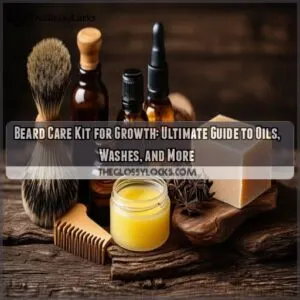 Beard care kit for beard growth