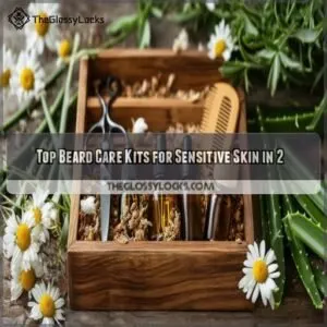 Beard care kit for sensitive skin