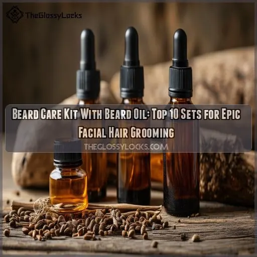 Beard care kit with beard oil