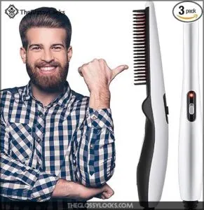 Beard Straightener Comb for Men