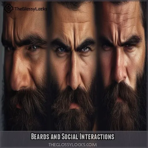 Beards and Social Interactions