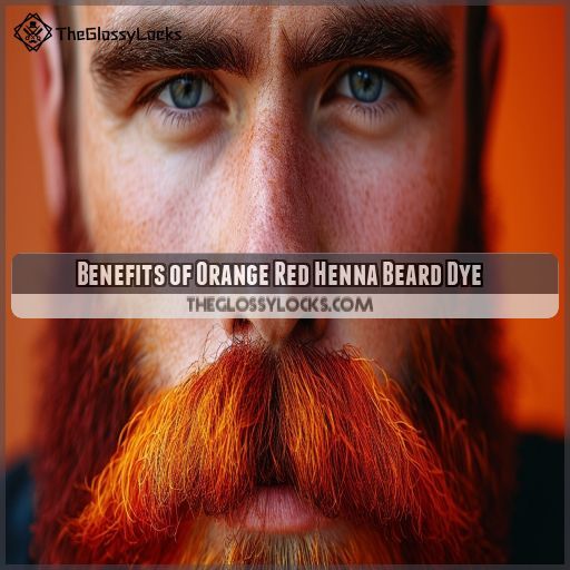 Benefits of Orange Red Henna Beard Dye