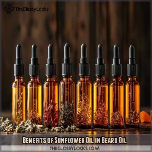 Benefits of Sunflower Oil in Beard Oil