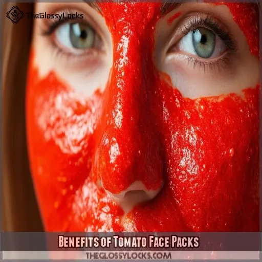 Benefits of Tomato Face Packs