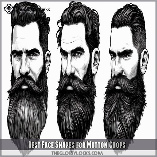 Best Face Shapes for Mutton Chops