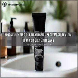 brickell mens clarifying gel face wash review