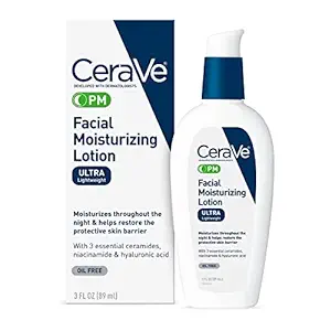 CeraVe PM Facial Moisturizing Lotion,