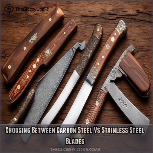 Choosing Between Carbon Steel Vs Stainless Steel Blades