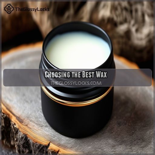 Choosing the Best Wax