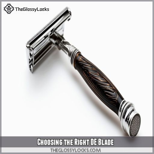 Choosing the Right DE Blade