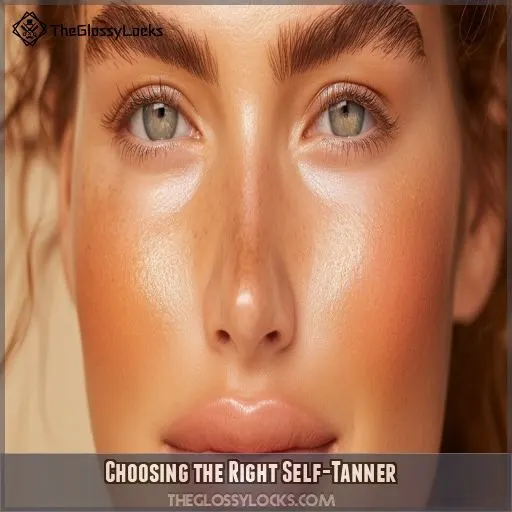 Choosing the Right Self-Tanner