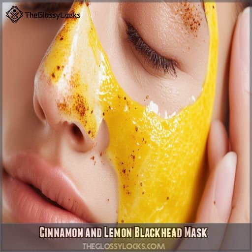 Cinnamon and Lemon Blackhead Mask