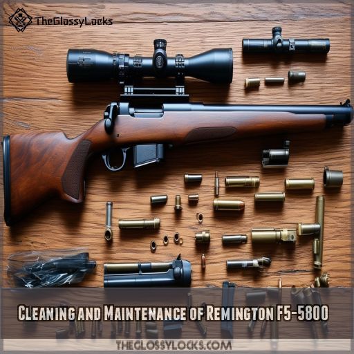 Cleaning and Maintenance of Remington F5-5800