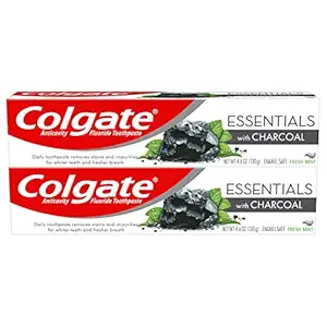 Colgate Charcoal Teeth Whitening Toothpaste,