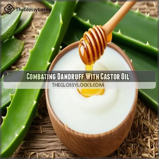 Combating Dandruff With Castor Oil