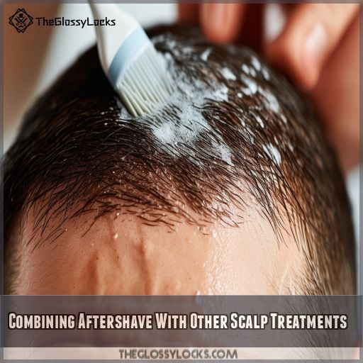 Combining Aftershave With Other Scalp Treatments